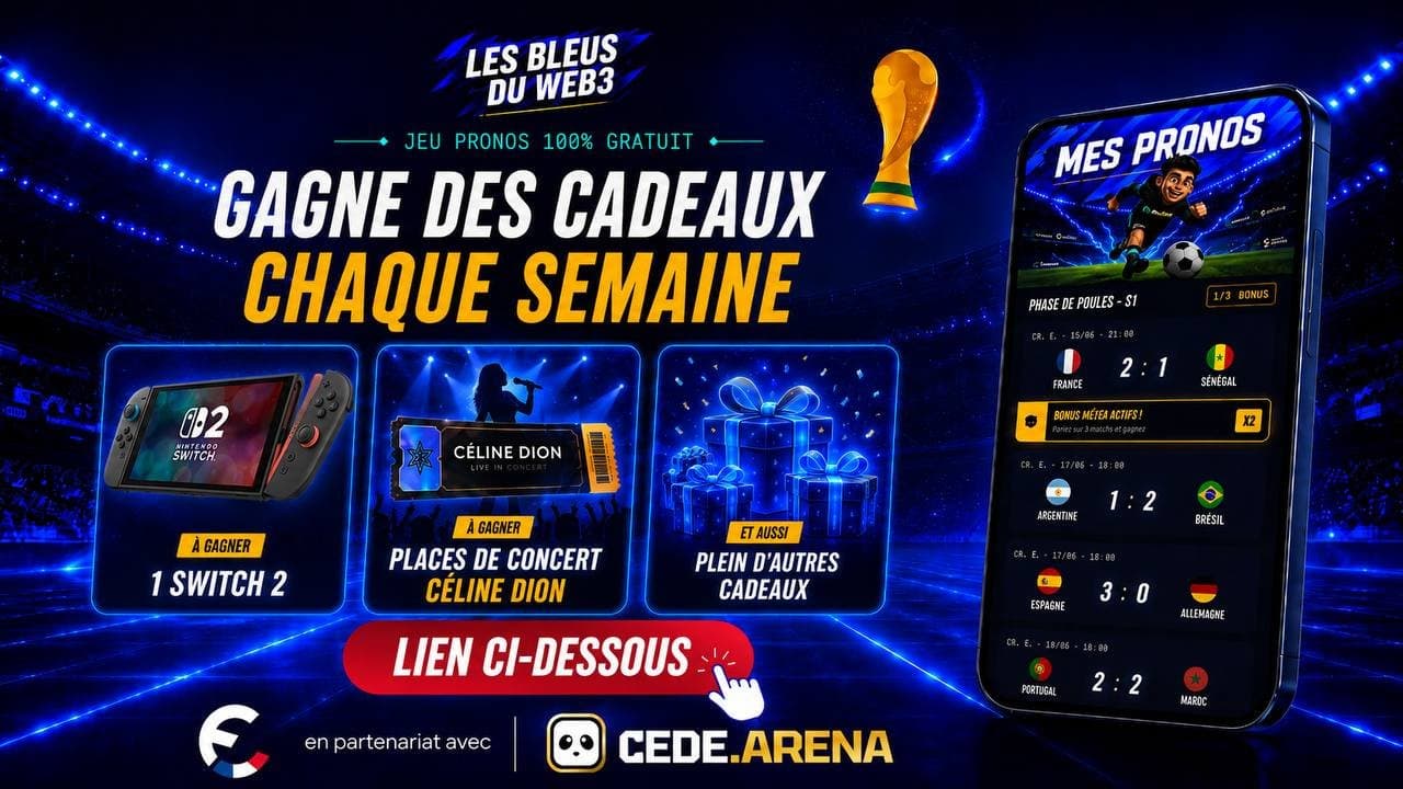Pronostics foot : une Switch 2 et des places Céline Dion à gagner