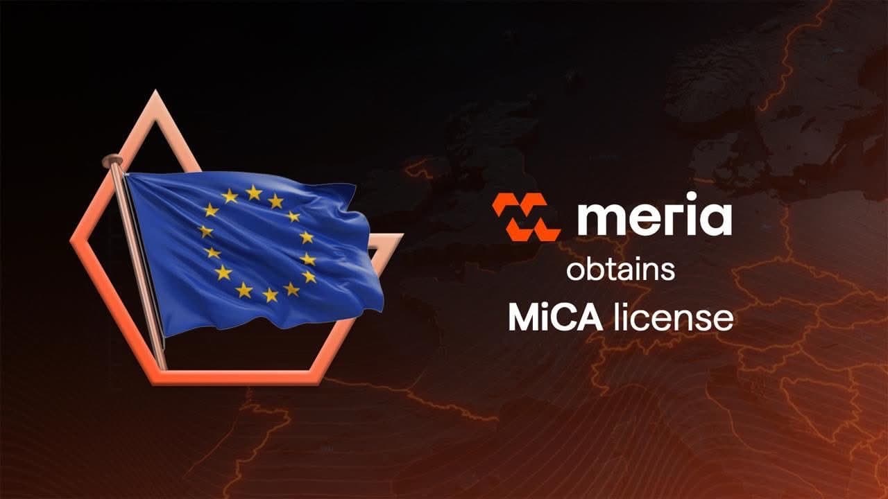Meria Finance obtient l'agrément MiCA auprès de l'AMF